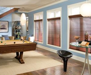 2" Faux Wood Blinds Stains & Grains - Free Cordless Upgrade