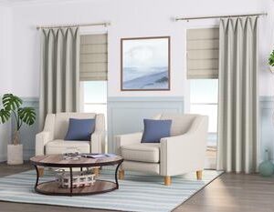 Custom Roman Shades