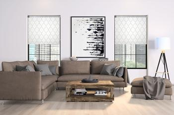 Casablance Printed Roller Shade Light Filtering or Blackout - Image 2